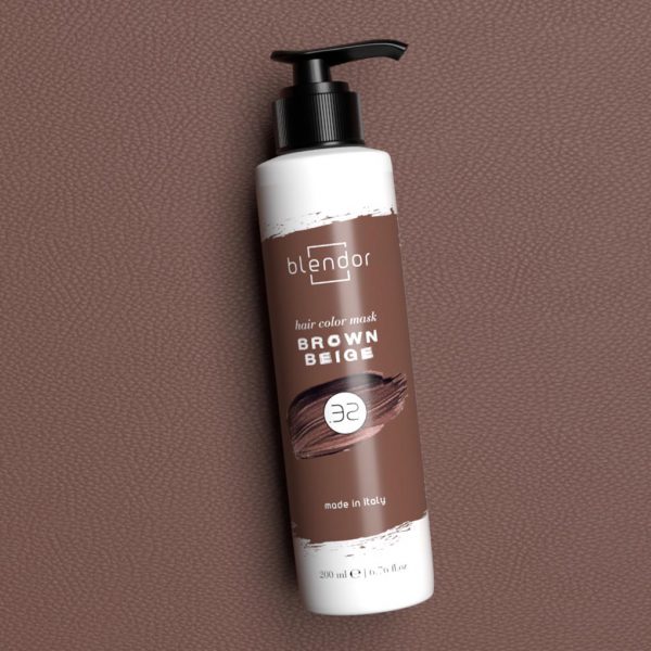 Brown Hair Color Bath Kit OP_BLONDE + Blendor8